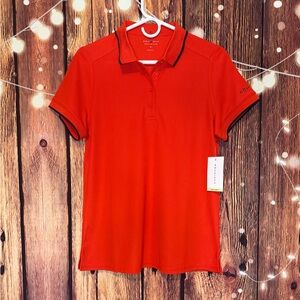 Rohnisch Red Polo Golf Shirt For Women NWT size M